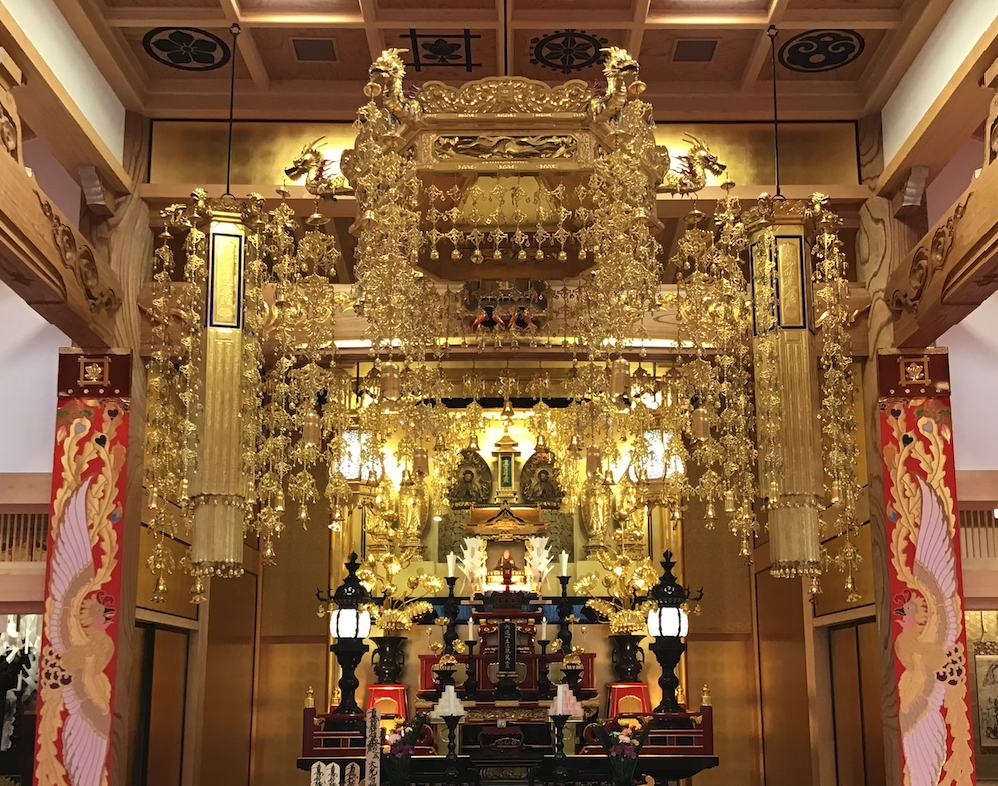 京都唯心庵 大光寺内陣正面
