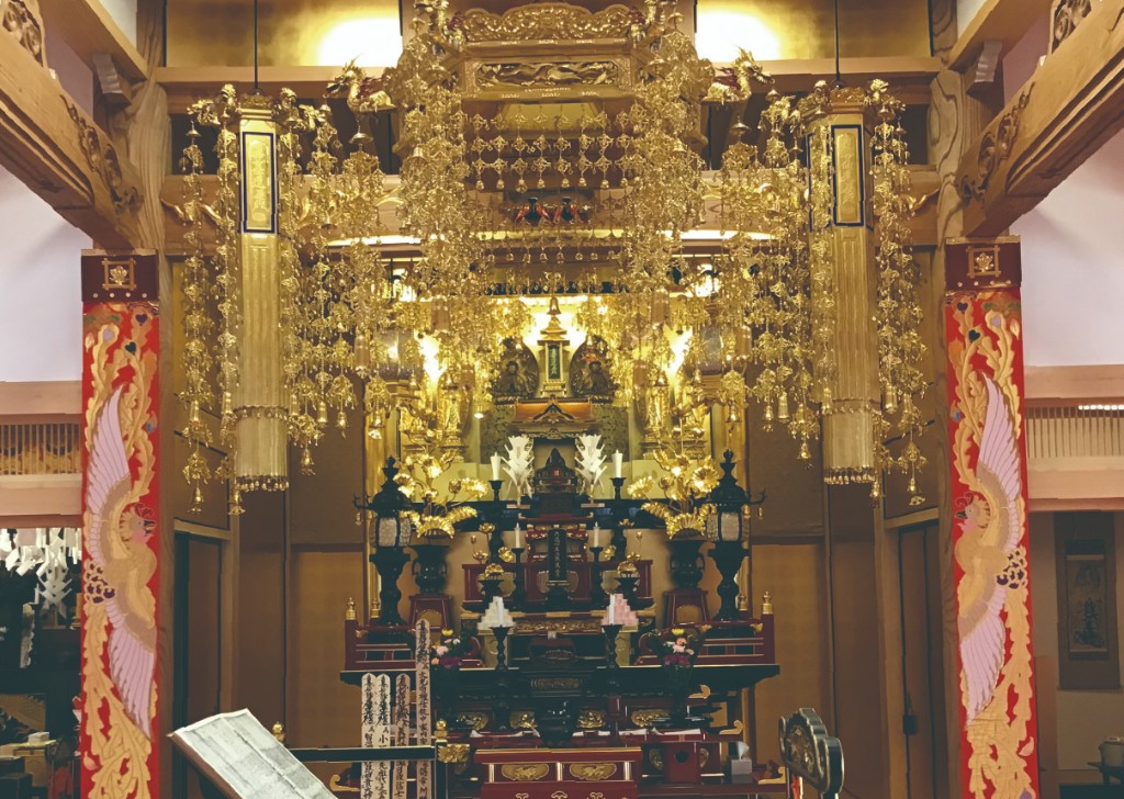 京都唯心庵 大光寺内陣正面